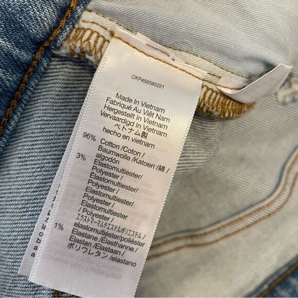 Madewell The Perfect Vintage Jeans Coffey Wash: Distressed Size 30 - Picture 8 of 8